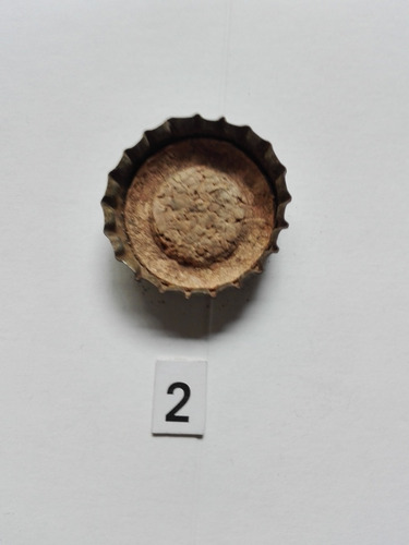 Chapita Tapa Corona Con Corcho Cerveza Rio Segundo Nº 2 (Usado)