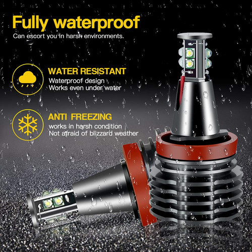 Bombilla Led Angel Eyes 120w 6000k Compatible Con Bmw