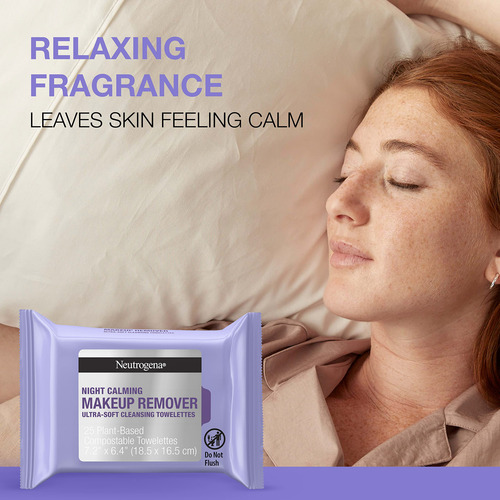 Toalhetes Removedores De Maquiagem Neutrogena Night Calming