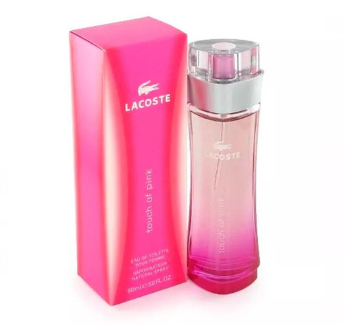 Locion Perfume Touch Of Pink De Lacoste 90ml Mujer Original.