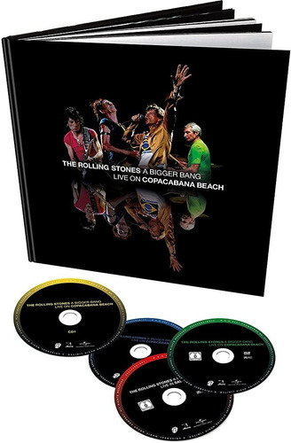 The Rolling Stones A Bigger Bang Live On Copacabana 2dvd+2cd