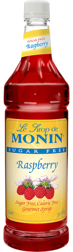 Jarabe Monin Sugar Free Sin Azucar Raspberry 750 Ml