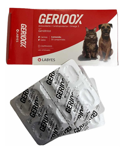  Suplemento Anti Idade Gerioox - 1 Cx - 30 Comprimidos 