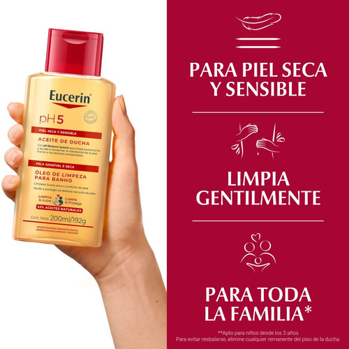 Aceite De Ducha Eucerin Ph5 200 Ml