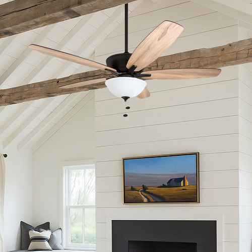 Ventilador De Techo Prominence Home De 60'' Control Cadena Cantidad De Aspas 5 Estructura Bronce Diámetro 152 Cm