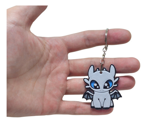 Llavero Chimuelo Furia Luminosa Entrenar Dragon Souvenir