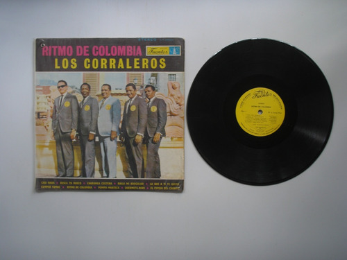 Lp Vinilo Los Corraleros Ritmo De Colombia Edición 1967