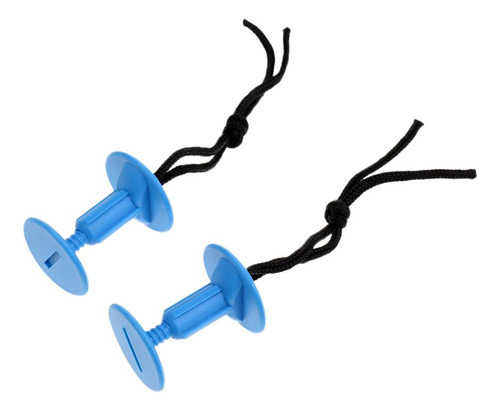 2 Tapones De Correa De Azul
