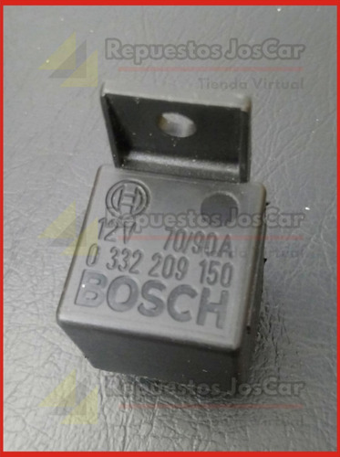 Relay Bosh 5 Patas  12v  70/90 Amp + Socate De Cerámica