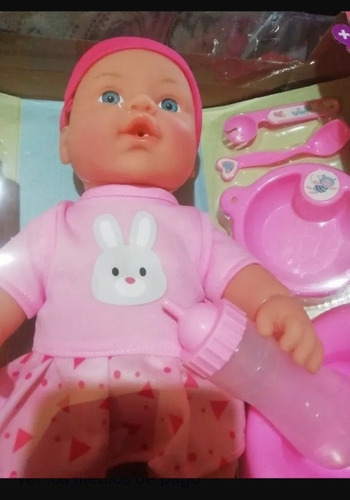 Muñeca Baby Boutique Set Mediano De Bebé Ir Al Baño
