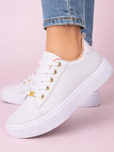 Tenis Feminino Star Casual Sapatenis Branco Leve Confortável