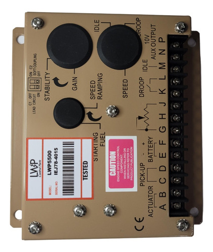 Controlador Regulador Velocidade Gac Esd5500e Gerador