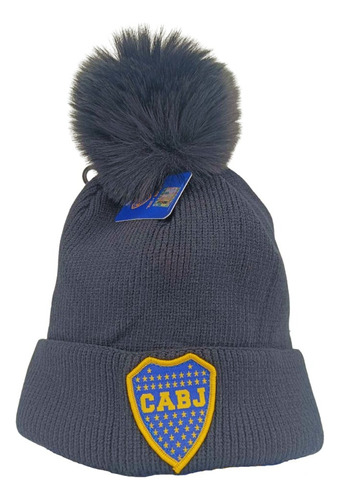 Gorro De Lana Hombre Mujer Boca Juniors Con Licencia Oficial