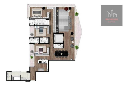 Imagem 2 de 30 de Apartamento À Venda Com 3 Suítes Na Vila Olímpia Próximo Ao Shopping Vila Olímpia - Tc141