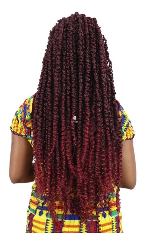 Cabelo Cacheado Passion Twist Cherey Pre Looped 270gr+brind