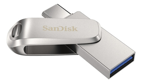 Pendrive Usb Tipo C 128gb Sandisk Ultra Dual Drive Luxe Otg