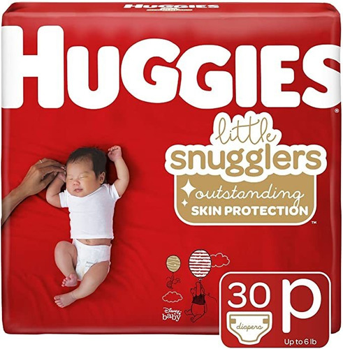 Huggies Little Snugglers Bebé Pañales De Bebés Prematuros, T