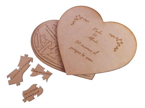 Rompecabezas Personalizado Regalo Para Novios