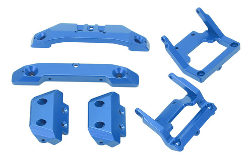 Paragolpes Delantero Y Trasero Rc 1/18 De Repuesto De Aleaci