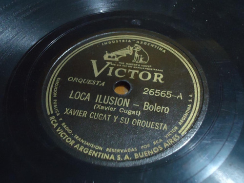 Pasta Xavier Cugat Orquesta Rca Victor C68