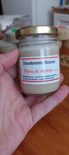 Desodorante Natural Crema Sin Aluminio 100g Somos Alquimia