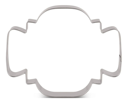 Fancy Plaque Cookie Cutter Frame Sandwich Fondant Biscu...