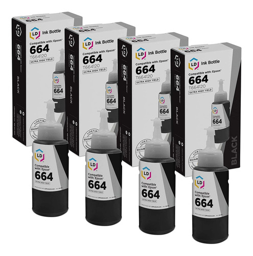 Ld Products Compatible Ink Bottle Replacement For Epson 664