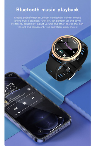 Reloj A60 De 1,32 Pulgadas, Compatible Con Ips De Alta Resolución De 360 X 360