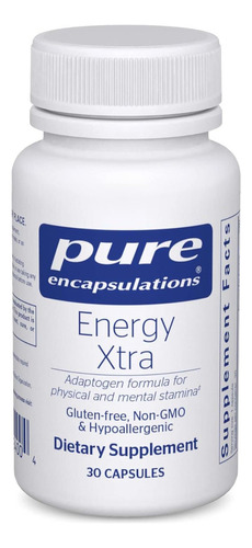 Energía Extra Pure Encapsulations 30 Cápsulas