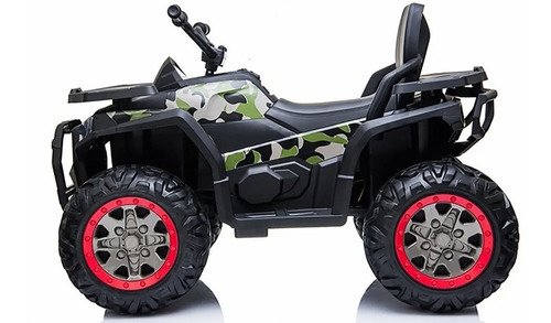 Imagen 2 de 3 de Cuatrimoto Eléctrica Niño 4x4 Control Remoto Llanta En Goma