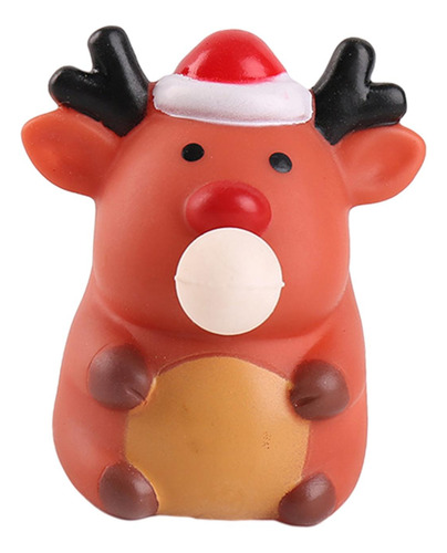 3 Navidad Escupir Burbuja Relajante Juguete Sensorial Alce