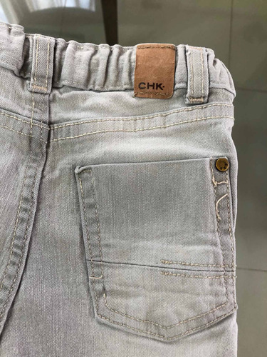 Pantalón Jeans Chupin Cheeky Talle Xl Y Talle 2 Niño Bebé X2