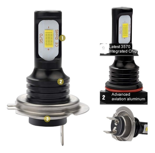 Kit De Focos Led For Yamaha Yzf R3 2014 2015 2016 2017 2018