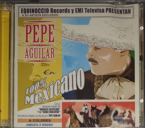 Pepe Aguilar - 100% Mexicano - Cd