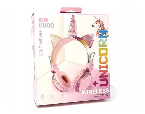 Diadema Audio Bluetooth Unicorn Kr-6800 