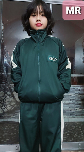 Imagen 4 de 10 de Disfraz Del Juego De Calamar, Conjunto, Uniforme Squad Game