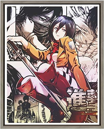 Pósteres Mikasa Ackerman Anime Art Prints Attack On Titan Il