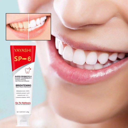 Yayashi Pasta Dental Blanqueadora Con Probióticos Sp-6 1pcs.