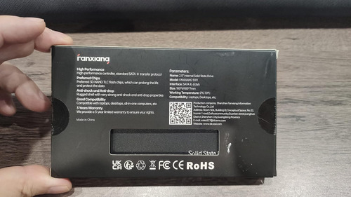 Fanxiang S101 512gb Ssd Sata Iii 6gb/s 2.5 Internal Soli...