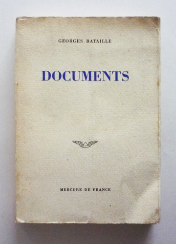 Georges Bataille - Documents - Frances