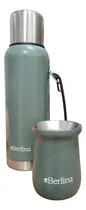 Comprar Combo Matero Berlina Termo 1 Litro Y Mate Bombilla De Regalo
