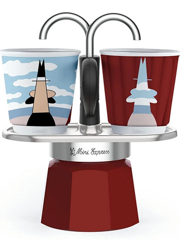 Cafetera Bialetti Mini Express Magritte