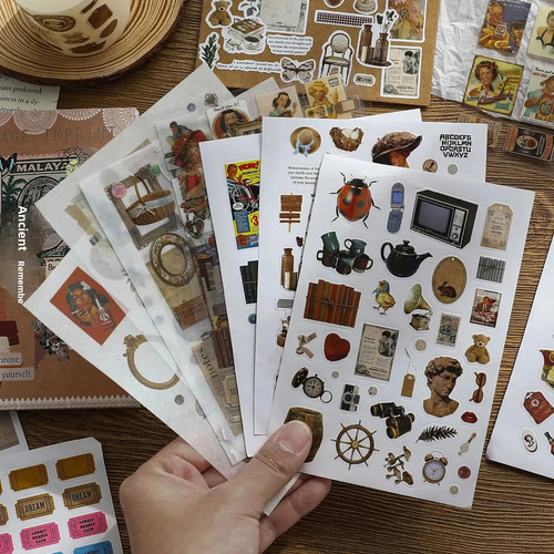 Cute Daily Life - Limited Memory Series Sticker Book Pvc