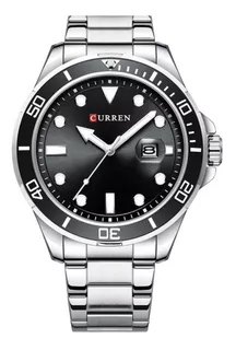 Reloj Curren 8388 Estilo Rolex Hombre Con Calendarios