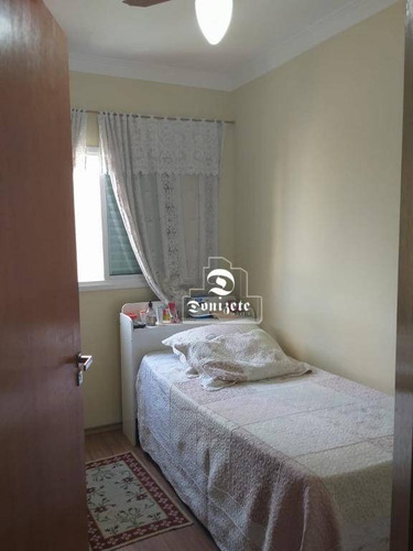 Cobertura Com 2 Dormitórios À Venda, 136 M² Por R$ 450.000,00 - Vila Scarpelli - Santo André/sp - Co11535