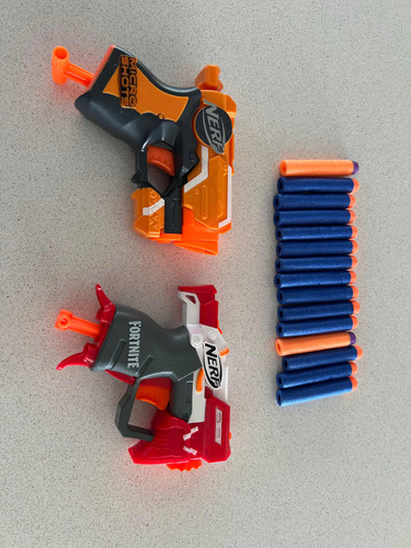 Pistolas Nerf X 2