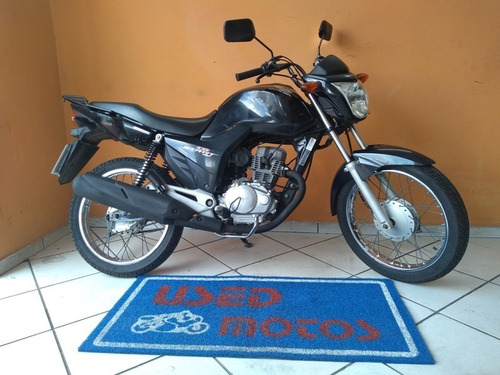 Honda Cg Start 150 2015 Preta