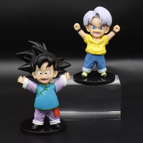 Colección 7 Figuras Dragon Ball Z 10cm Goku Y Más Calidad +