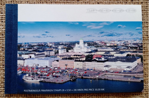 Finlandia Carnet Estampillas De Helsinki 