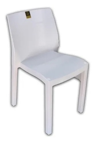 Silla Paris Blanco Mascardi Reforzada Plastico - Córdoba